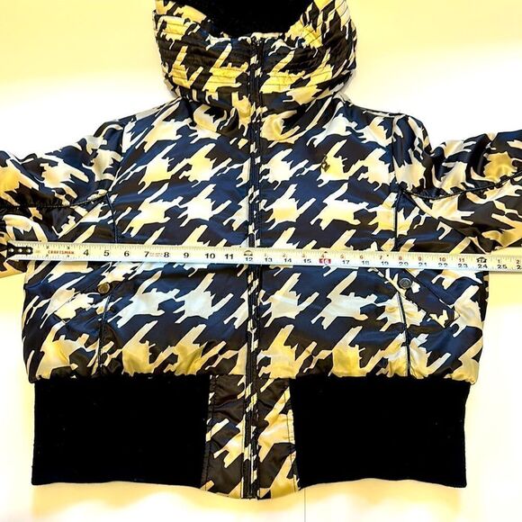 Baby phat women’s houndstooth puffer jacket size XL - Picture 14 of 15